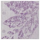 rustikale lila, Shabby Chic, blasse Lavendelfloral Stoff (Nahaufnahme)