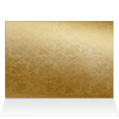 Rustikale Lila- und Goldhochzeit mit Ornamenten (Innenansicht Horizontal (Oben))