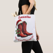 Rustikale Line Dance Cowboy-Stiefel Tasche (Von Nahem)