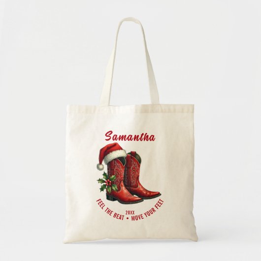 Rustikale Line Dance Cowboy Stiefel Tragetasche (Vorne)