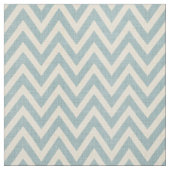 Rustikale Linen Beige und Blau Zickzack Stoff (Muster)