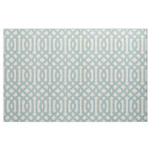 Rustikale Linen Beige und Blauer Trellis Stoff (Fat Quarter (45,7 x 55,9 cm))