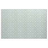 Rustikale Linen Beige und Blue Ikat Diamonds Stoff (Fat Quarter (45,7 x 55,9 cm))