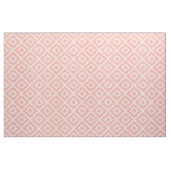 Rustikale Linen Beige und rosa Ikat Diamonds Stoff (Fat Quarter (45,7 x 55,9 cm))