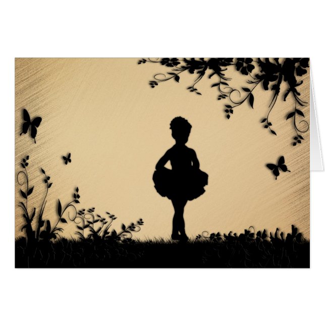 Rustikale Littlest Ballerina (Vorderseite (Horizontal))