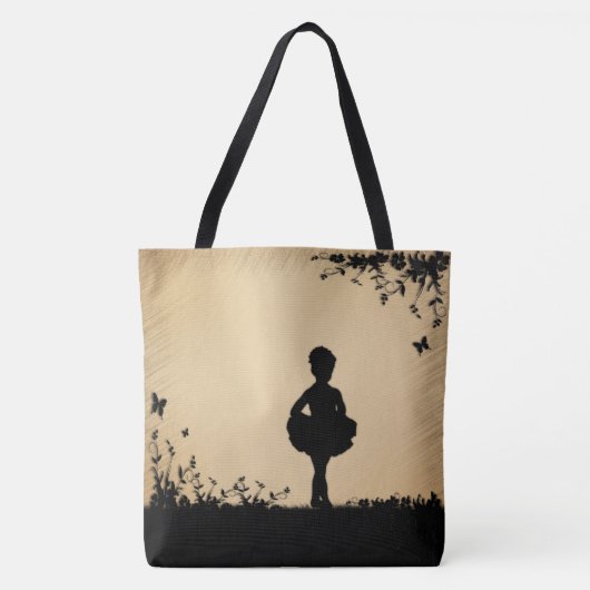Rustikale Littlest Ballerina Tasche (Vorderseite)