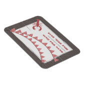 Rustikale Lobster & Gingham retten das Date Magnet (Rechte Seite)