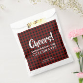 Rustikale Lumberjack Kariert Chefs Custom Celebrat Geschenktütchen (Versiegelt)