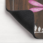 Rustikale Magenta Dragonfly Personalisiert Mouse P Mousepad (Ecke)