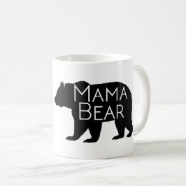 Rustikale Mama-Bären-Tasse Kaffeetasse