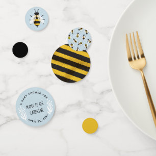 Rustikale Mama to Bee Baby Boy Duschecke Confetti Konfetti