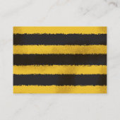 Rustikale Mama to Bee Baby Shooting Game Begleitkarte (Rückseite)