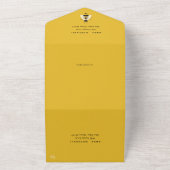 Rustikale Mama zu Bee Baby Dusche Einladung (Außenbereich)