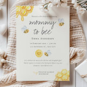 Rustikale Mami bis Baby-Dusche Einladung