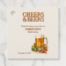 Rustikale Männer Cheers and Beers 50. Geburtstagsf