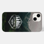 Rustikale männliche Waldberge im Freien Case-Mate iPhone Hülle (Rückseite (Horizontal))