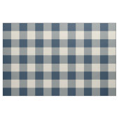 Rustikale Marine und Beige Buffalo Kariert Stoff (Fat Quarter (45,7 x 55,9 cm))
