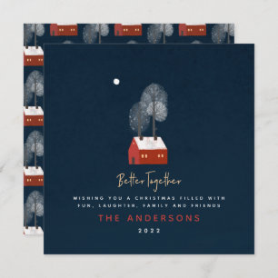 Rustikale Marineskandi Traditionelles, gemütliches Ankündigung