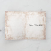 rustikale Mason Glas Hochzeit danke (Innenseite)