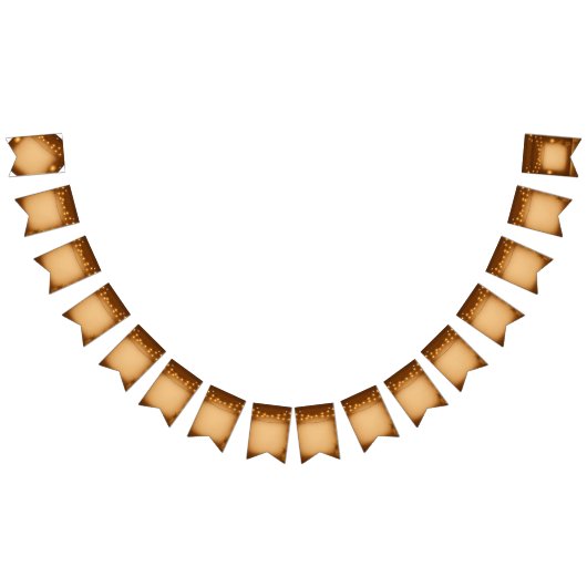 Rustikale Mason Jar & String Lights Hochzeit Wimpelkette (Alle)