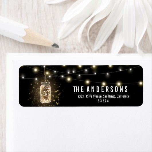 Rustikale Mason Jars String Lights (Insitu)