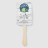 Rustikale Maus Firefly Mason Jar Fächer (Vorderseite)