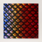 Rustikale Meerjungenskala Puzzle (Vertikal)