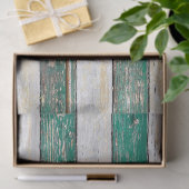 Rustikale Meerjungfrau (Rosa u. Grün) Seidenpapier (Geschenk)