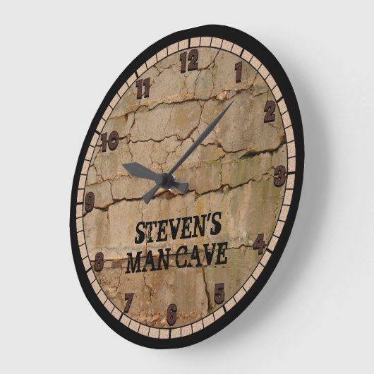 Rustikale Menschenhöhle, kundenspezifische Uhr (Winkel)