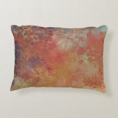 Rustikale, metallisch Inspirierte Kunst Dekokissen (Rückseite)