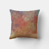 Rustikale, metallisch Inspirierte Kunst Kissen (Rückseite)