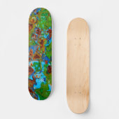Rustikale Metallschälerei Paint Vintag Grunge Funn Skateboard (Vorderseite)