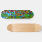 Rustikale Metallschälerei Paint Vintag Grunge Funn Skateboard (Horizontal)