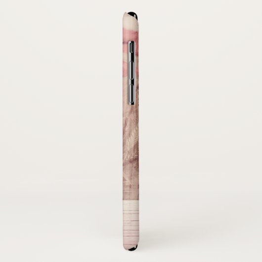 Rustikale Milch kann auf Holz landen Case-Mate iPhone Hülle (Hinten/Links)