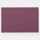 Rustikale Milch kann Hochzeit Gästebuch (Rückseite)