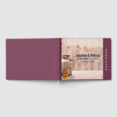 Rustikale Milch kann Hochzeit Gästebuch (Voll)