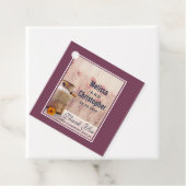 Rustikale Milch kann Hochzeit Land danke Geschenkanhänger (Beispiel)