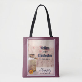 Rustikale Milch kann Hochzeit Tasche