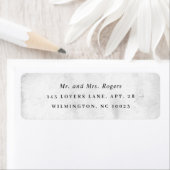 Rustikale, Minimalistische Rücksendeadresse (Insitu)