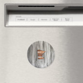 Rustikale Minnesota-Form Magnet (In Situ (Geschirrspüler))