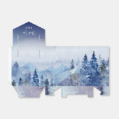 Rustikale Mistral Pine Forest Gastgeschenk Hochzei Geschenkschachtel (Ungefaltet)