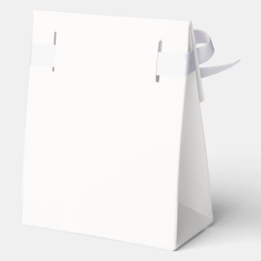 Rustikale, moderne Backbude in der Oven Babydusche Geschenkschachtel (Rückseite)