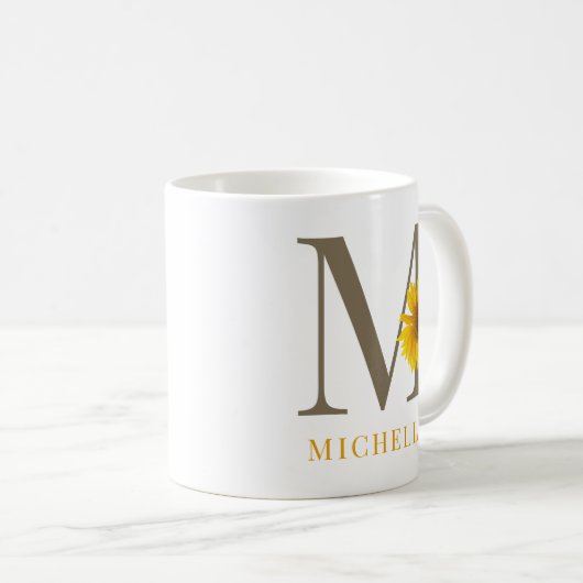 Rustikale, moderne, bearbeitbare Bezeichnung für d Kaffeetasse (VorderseiteRechts)