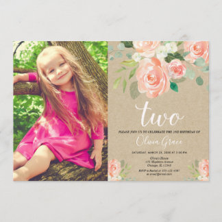 Rustikale moderne einladung