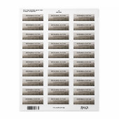 Rustikale, moderne Forest Misty Landschaft Rückkeh (Vorne)