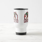 Rustikale moderne Klempner Handyman Beruflich Tool Reisebecher (Mittel)