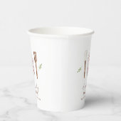 Rustikale moderne Koch Küche Stuff Babydusche Pappbecher (Rechts)