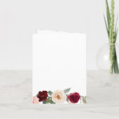 Rustikale moderne Pumpkins Land Fall Danke Karte (Rückseite)