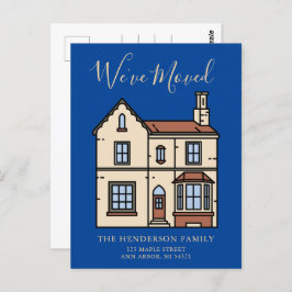 Rustikale Moderne wir haben die Ankündigung der Be Postkarte