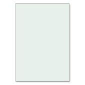 Rustikale Monchrome Floral Wedding Tischnummer (Rückseite)